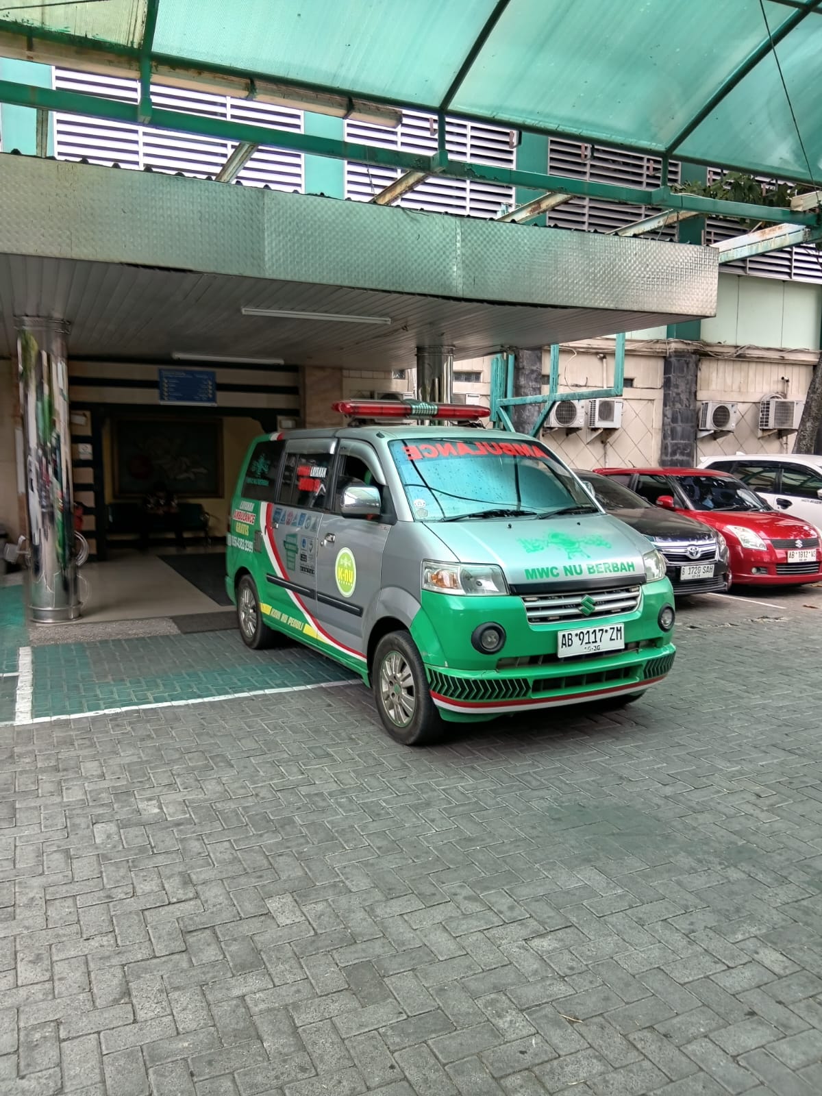 Dokumentasi kegiatan Ambulance NU Berbah: Antar Jemput Kontrol RS Happy Land — Dondong, Pendem, Tegaltirto