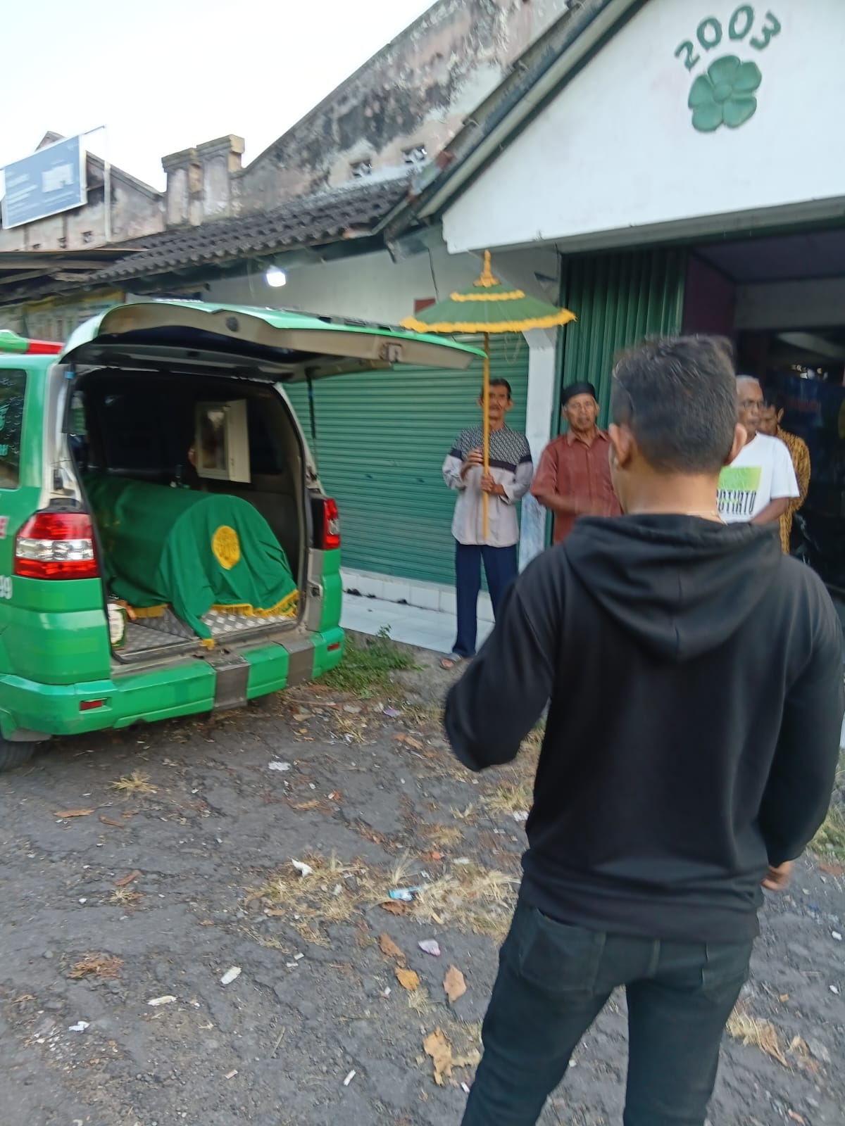 Dokumentasi kegiatan Ambulance NU Berbah: Antar Jenazah Warga Dusun Jragung