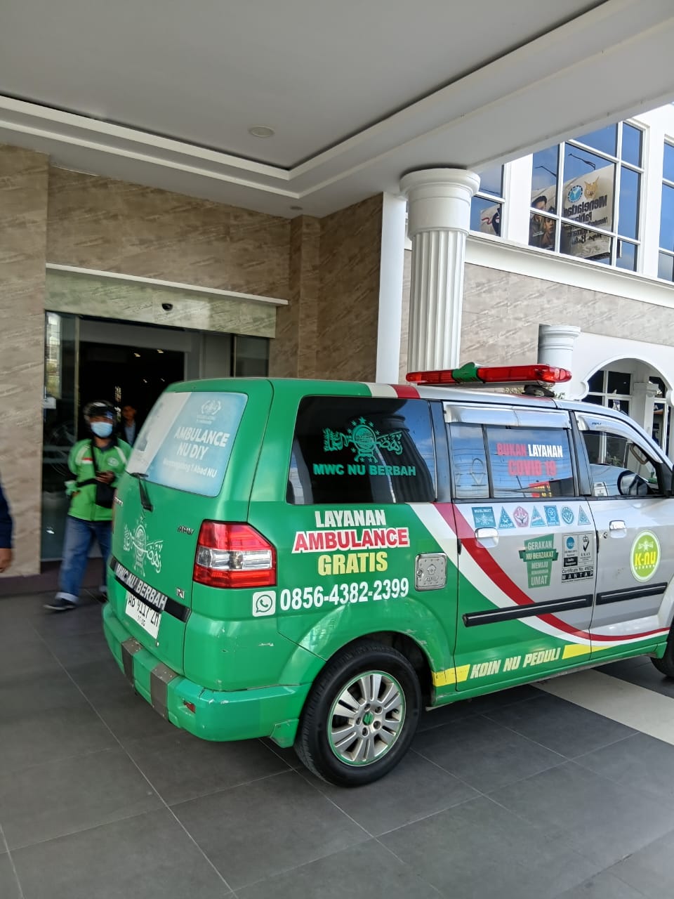 Dokumentasi kegiatan Ambulance NU Berbah: Antar Kontrol Warga Berbah