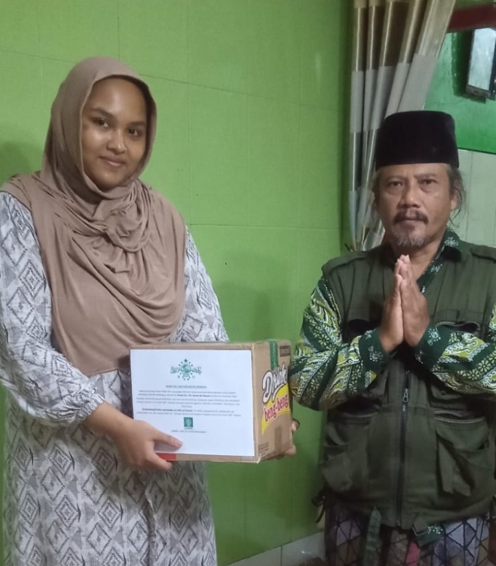 Silaturahmi pengurus LAZISNU Berbah bersama keluarga K.H. Harun (Tegalrejo)